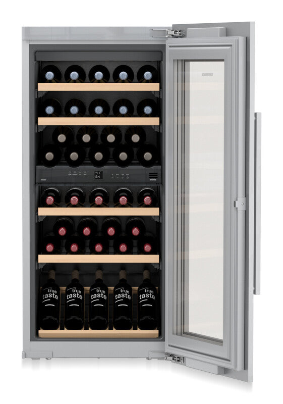 LIEBHERR Built-in multi-temperature wine fridge - Stainless Steel (HW4800)