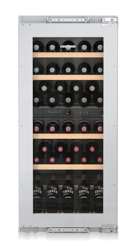LIEBHERR Built-in multi-temperature wine fridge - Stainless Steel (HW4800)
