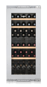 LIEBHERR Built-in multi-temperature wine fridge - Stainless Steel (HW4800)