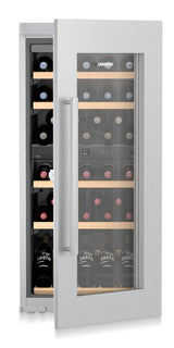 LIEBHERR Built-in multi-temperature wine fridge - Stainless Steel (HW4800)