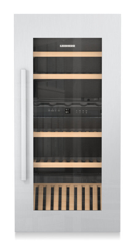 LIEBHERR Built-in multi-temperature wine fridge - Stainless Steel (HW4800)