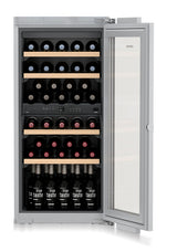 LIEBHERR Built-in multi-temperature wine fridge - Stainless Steel (HW4800)