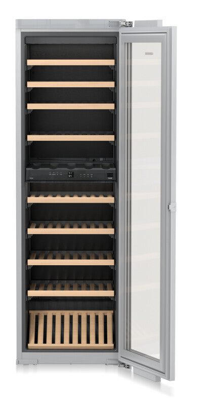 LIEBHERR Built-in multi-temperature wine fridge - Stainless Steel (HW8000)