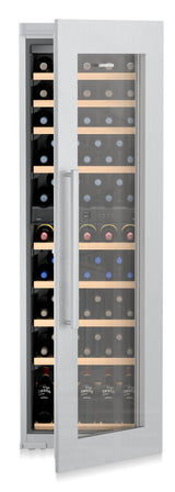 LIEBHERR Built-in multi-temperature wine fridge - Stainless Steel (HW8000)
