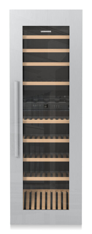 LIEBHERR Built-in multi-temperature wine fridge - Stainless Steel (HW8000)