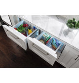 Sub-Zero 24" Designer Freezer Drawers with Ice Maker - Custom/Panel Ready (ID24FI)