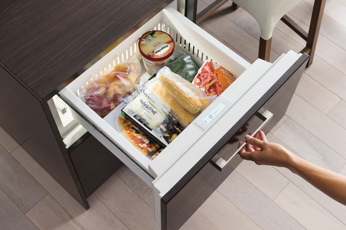 Sub-Zero 24" Designer Freezer Drawers - Custom/Panel Ready (ID24F)