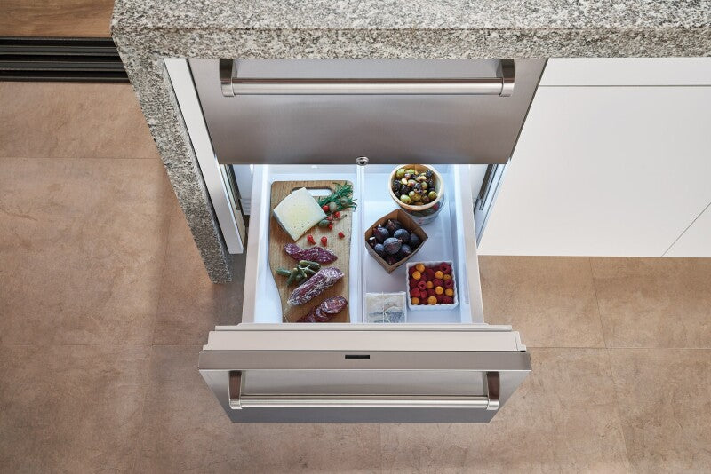 Sub-Zero 24" Designer Outdoor Refrigerator Drawers - Custom/Panel Ready (ID24RO)