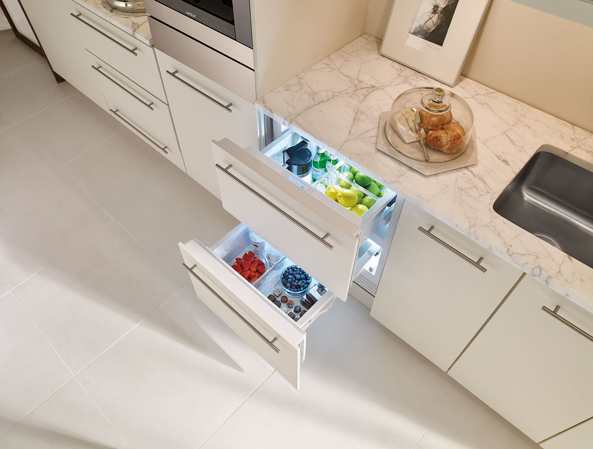 Sub-Zero 24" Designer Refrigerator Drawers - Custom/Panel Ready (ID24R)