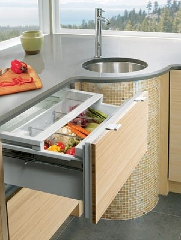 Sub-Zero 36" Designer Refrigerator Drawers - Custom/Panel Ready (ID36R)