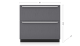 Sub-Zero 36" Designer Refrigerator Drawers - Custom/Panel Ready (ID36R)
