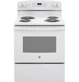 GE 30" Free-Standing Self-Clean Electric Range - White (JB256DMWW)