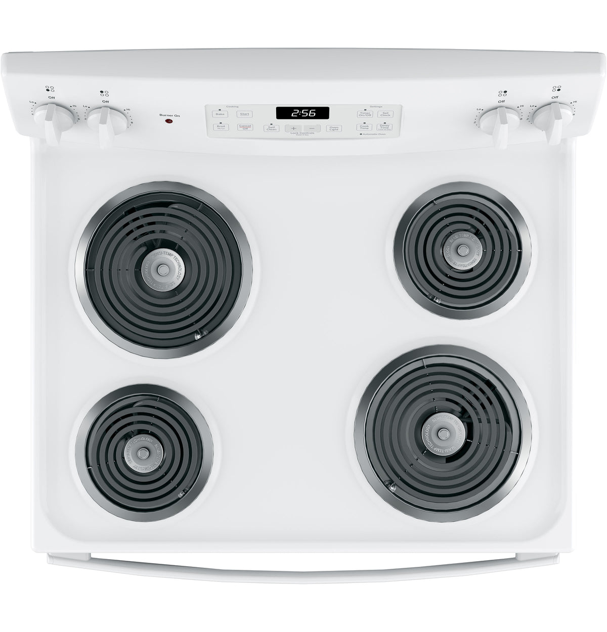 GE  30" Free-Standing Self-Clean Electric Range - White (JB256DMWW)
