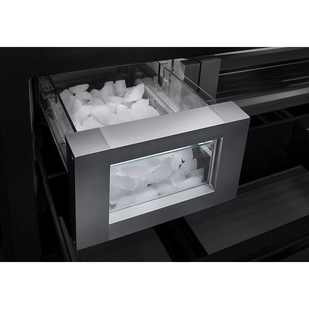 JENNAIR  36” Panel-ready Built-in Bottom-freezer Refrigerator (left-hand Door Swing) - Black Trim/Panel Ready (JB36NXFXLE)