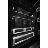 JENNAIR  36” Panel-ready Built-in Bottom-freezer Refrigerator (left-hand Door Swing) - Black Trim/Panel Ready (JB36NXFXLE)