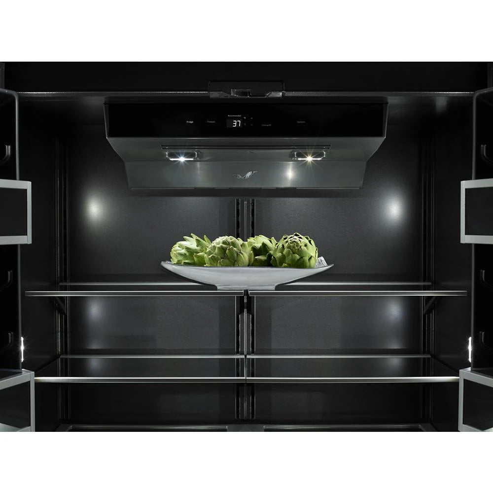 JENNAIR  36” Panel-ready Built-in Bottom-freezer Refrigerator (left-hand Door Swing) - Black Trim/Panel Ready (JB36NXFXLE)