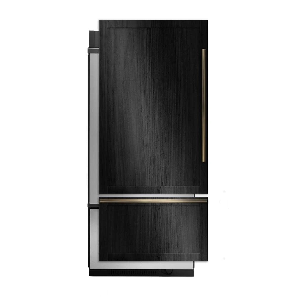 JENNAIR  36” Panel-ready Built-in Bottom-freezer Refrigerator (left-hand Door Swing) - Black Trim/Panel Ready (JB36NXFXLE)