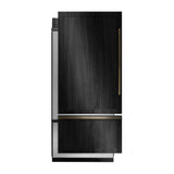 JENNAIR  36” Panel-ready Built-in Bottom-freezer Refrigerator (left-hand Door Swing) - Black Trim/Panel Ready (JB36NXFXLE)