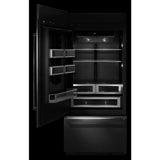 JENNAIR  36” Panel-ready Built-in Bottom-freezer Refrigerator (left-hand Door Swing) - Black Trim/Panel Ready (JB36NXFXLE)
