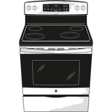 GE 30" Free-Standing Electric Range - Stainless Steel (JB645RKSS)