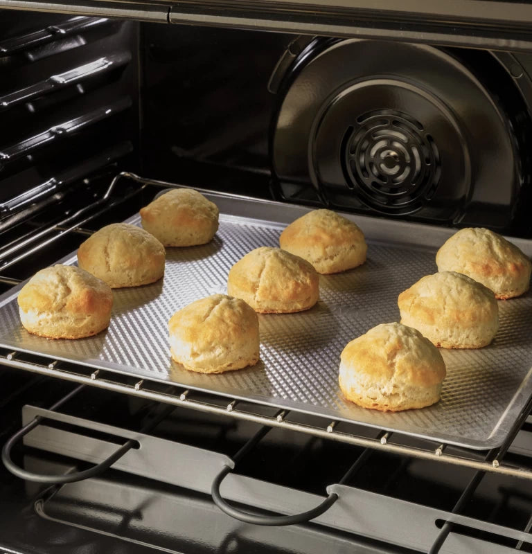 GE 30" Free-Standing Electric Convection Fingerprint Resistant Range -  (JB655YKFS)