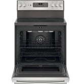 GE 30" Free-Standing Electric Convection Fingerprint Resistant Range -  (JB655YKFS)
