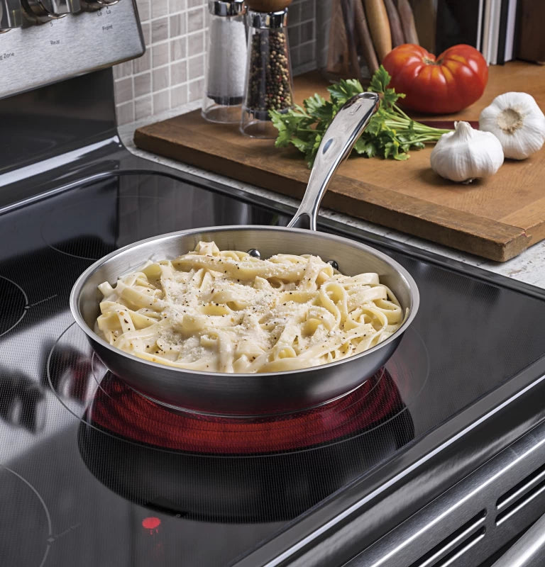 GE 30" Free-Standing Electric Convection Fingerprint Resistant Range -  (JB655YKFS)