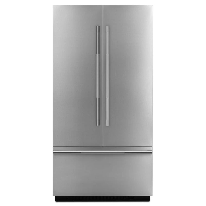 JennAir RISE 42" Fully Integrated Built-In French Door Refrigerator Panel-Kit - Stainless Steel (JBFFS42NHL)