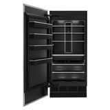 JENNAIR  36" Panel-Ready Built-In Column Refrigerator, Left Swing - Panel Ready (JBRFL36IGX)