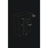 JENNAIR  36" Panel-ready Built-in Column Refrigerator, Right Swing - Panel Ready (JBRFR36IGX)