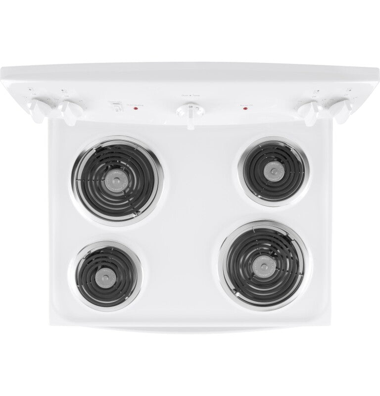 GE  30" Free-Standing Electric Range - White (JBS160DMWW)