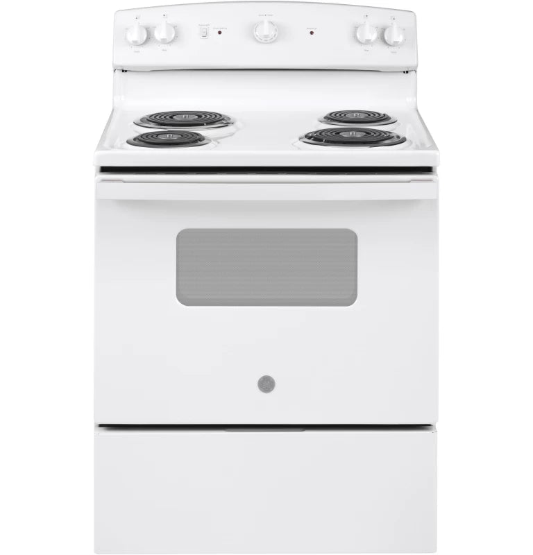 GE 30" Free-Standing Electric Range - White (JBS160DMWW)
