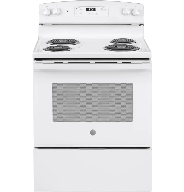 GE 30" Free-Standing Electric Range - White (JBS360DMWW)