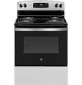 GE  30" Free-Standing Electric Range - Stainless Steel (JBS360RTSS)