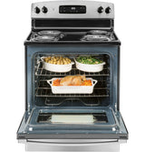 GE  30" Free-Standing Electric Range - Stainless Steel (JBS360RTSS)