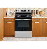 GE 30" Free-Standing Electric Range - Stainless Steel (JBS360RTSS)