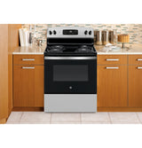 GE  30" Free-Standing Electric Range - Stainless Steel (JBS360RTSS)