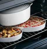GE  30" Free-Standing Electric Range - Stainless Steel (JBS360RTSS)