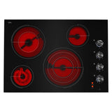 JENNAIR  Oblivion Glass 30" Electric Radiant Cooktop - Black (JEC3430HB)
