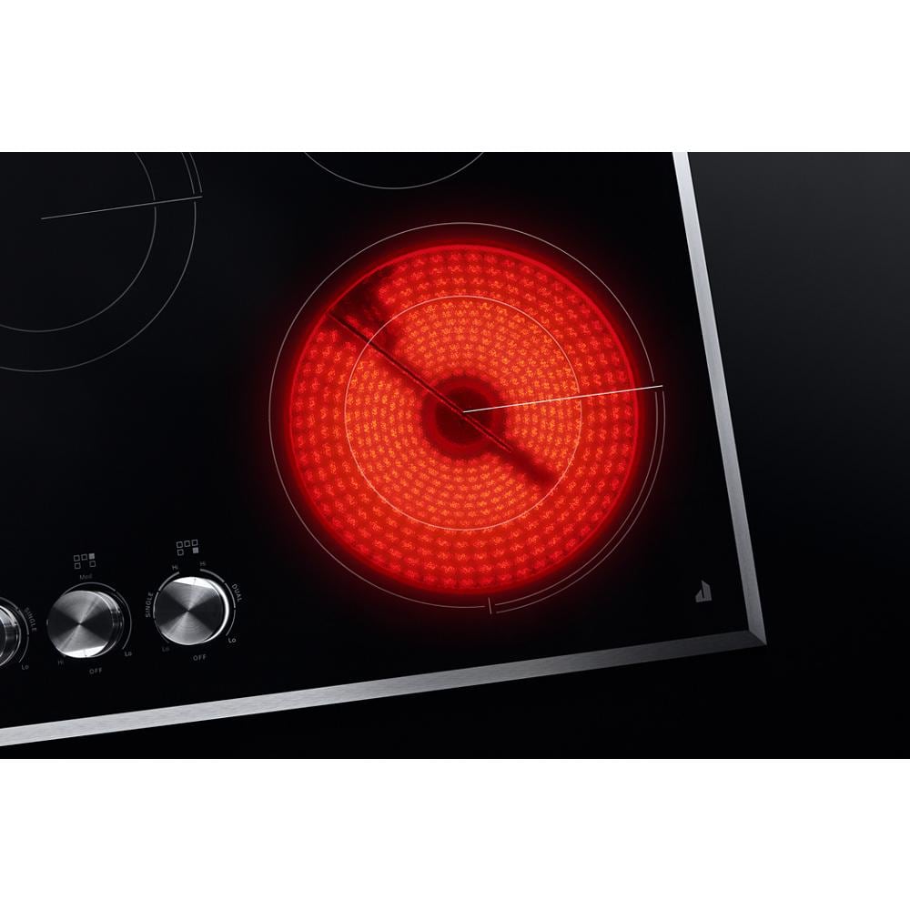 JennAir  Oblivion Glass 30" Electric Radiant Cooktop - Black (JEC3430HB)