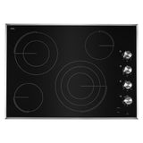 JennAir Lustre Stainless 30" Electric Radiant Cooktop - Stainless Steel (JEC3430HS)