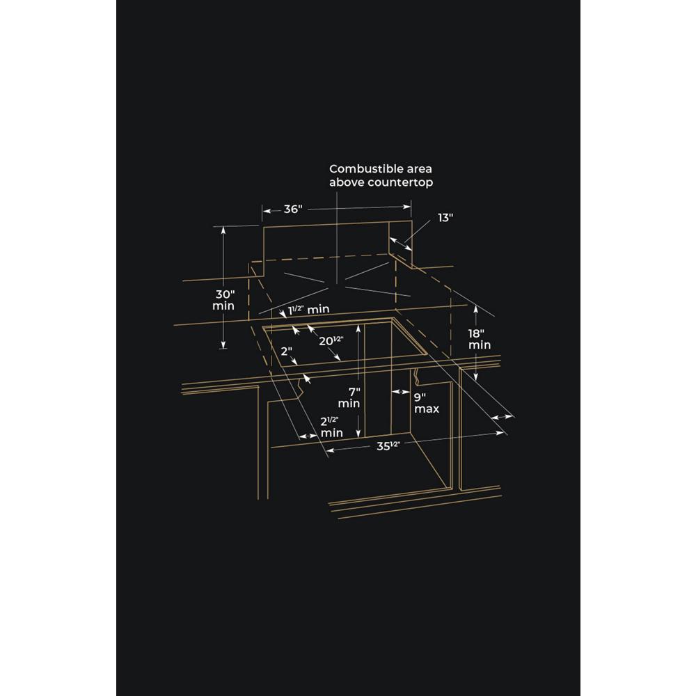 JennAir Oblivion Glass 36" Electric Radiant Cooktop - Black (JEC3536HB)