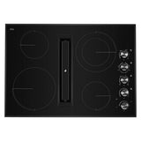 JENNAIR  Black Floating Glass 30" JX3™ Electric Downdraft Cooktop - Black (JED3430GB)