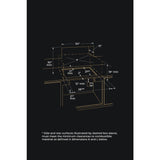 JennAir  Black Floating Glass 30" JX3™ Electric Downdraft Cooktop - Black (JED3430GB)