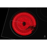 JennAir  Black Floating Glass 36" JX3™ Electric Downdraft Cooktop - Black (JED3536GB)