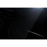 JENNAIR  Black Floating Glass 36" Jx3™ Electric Downdraft Cooktop - Black (JED3536GB)