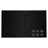 JennAir  Black Floating Glass 36" JX3™ Electric Downdraft Cooktop - Black (JED3536GB)