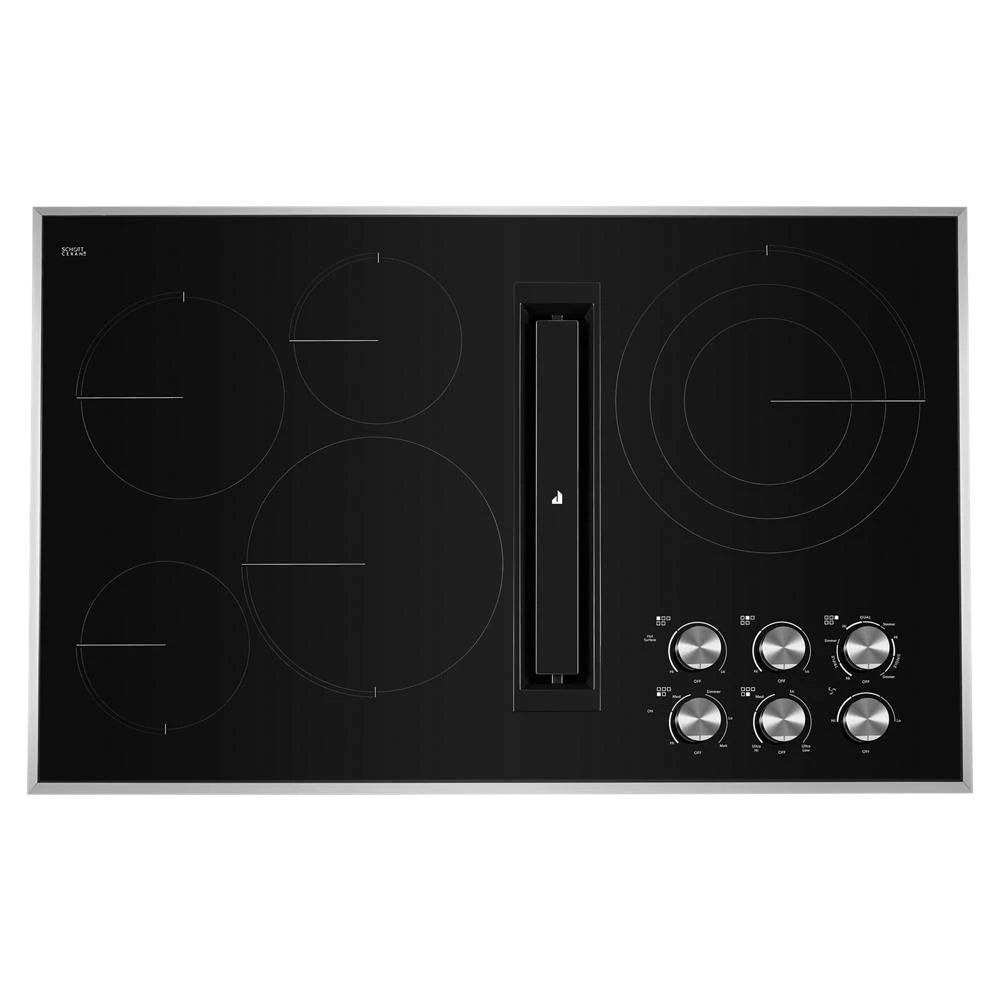 JENNAIR  Euro-style 36" Jx3™ Electric Downdraft Cooktop - Stainless Steel (JED3536GS)