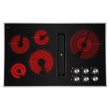 JENNAIR  Euro-style 36" Jx3™ Electric Downdraft Cooktop - Stainless Steel (JED3536GS)