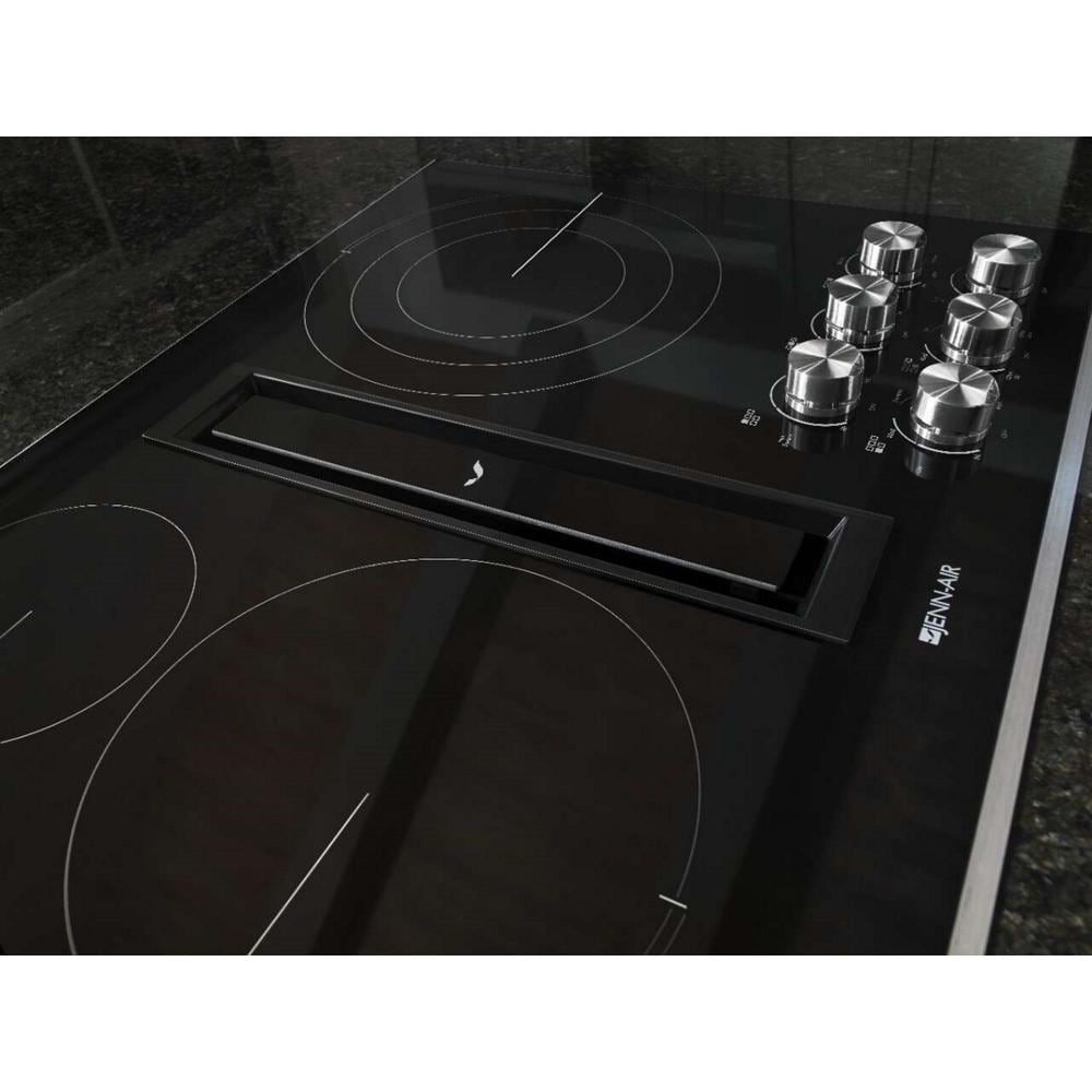 JENNAIR  Euro-style 36" Jx3™ Electric Downdraft Cooktop - Stainless Steel (JED3536GS)
